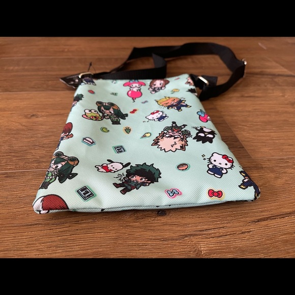 SANRIO (MY HERO ACADEMIA)-NWT Canvas Crossbody Bag - Picture 3 of 14